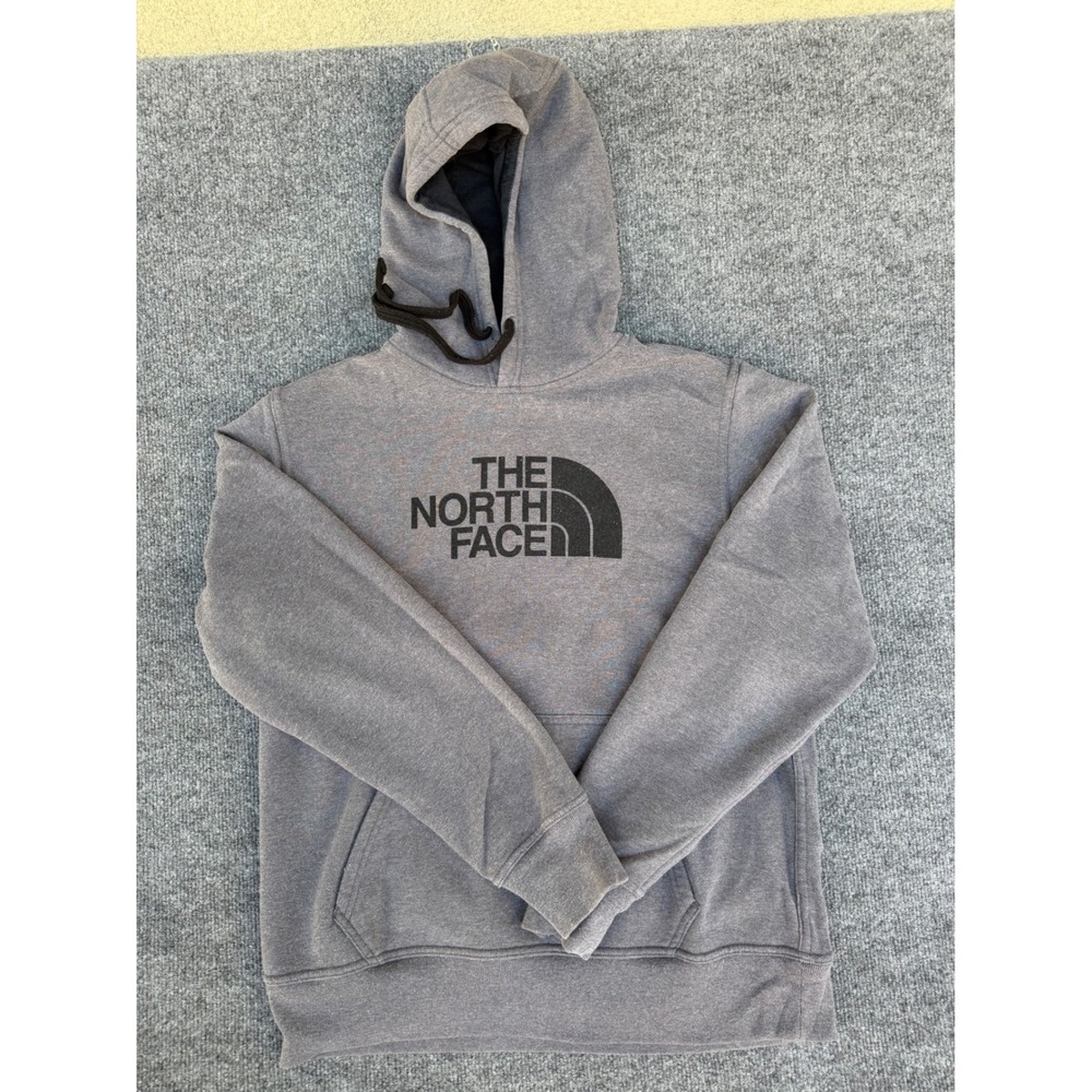 The North Face men's gray hoodie size Medium